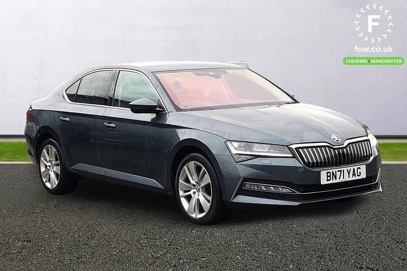 Grey Used 2021 Skoda Superb SE L Hatchback | £17,299 (Fair price) - Image 1/3