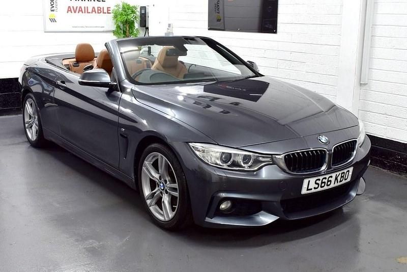 Grey Used 2016 BMW 420 M Sport Cabriolet | £13,950 (Good price) - Image 1/3