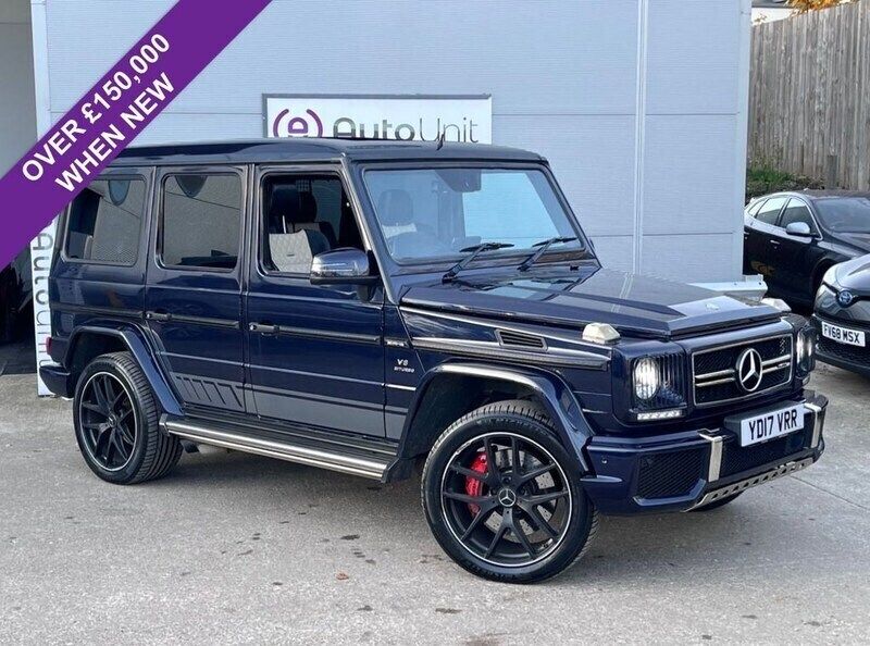 Blue Used 2017 Mercedes G63 AMG Edition 463 SUV | £69,990 - Image 1/4
