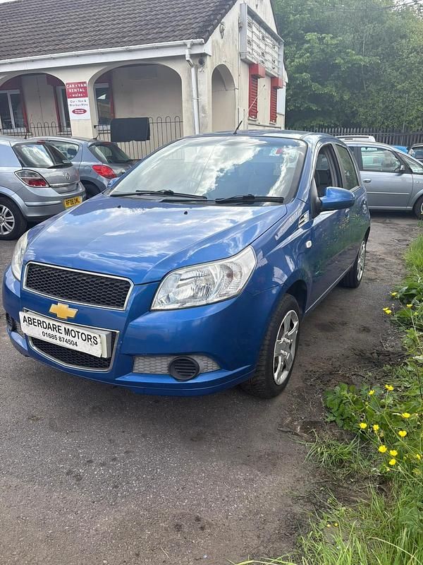 Used Chevrolet Aveo LS 83 HP (61 kW) 2009 Blue Hatchback