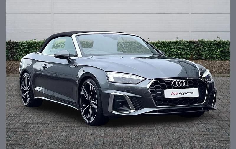 Used Audi A5 Cabriolet Comfort 204 HP (150 kW) 2022 Grey Cabriolet