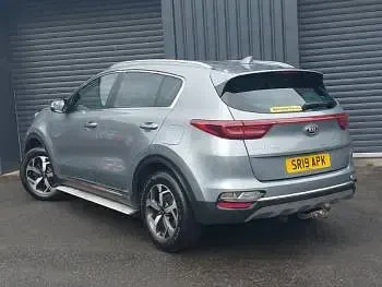 Begagnad Kia Sportage Platinum Edition 130 HK (95 kW) 2019 Silver SUV