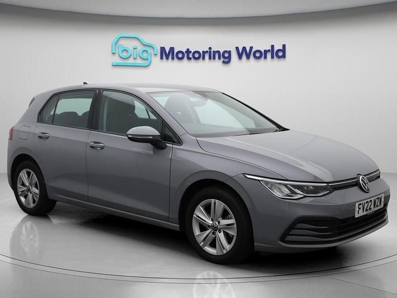 Grey Used 2022 VW Golf VIII S Hatchback | £16,900 (Good price) - Image 1/4