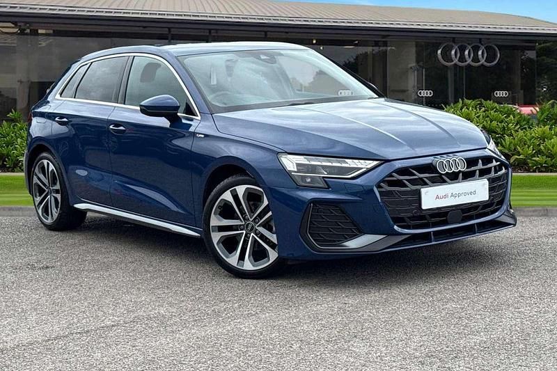 Blue Used 2025 Audi A3 S-Line Hatchback | £28,290 (A bit pricey) - Image 1/4