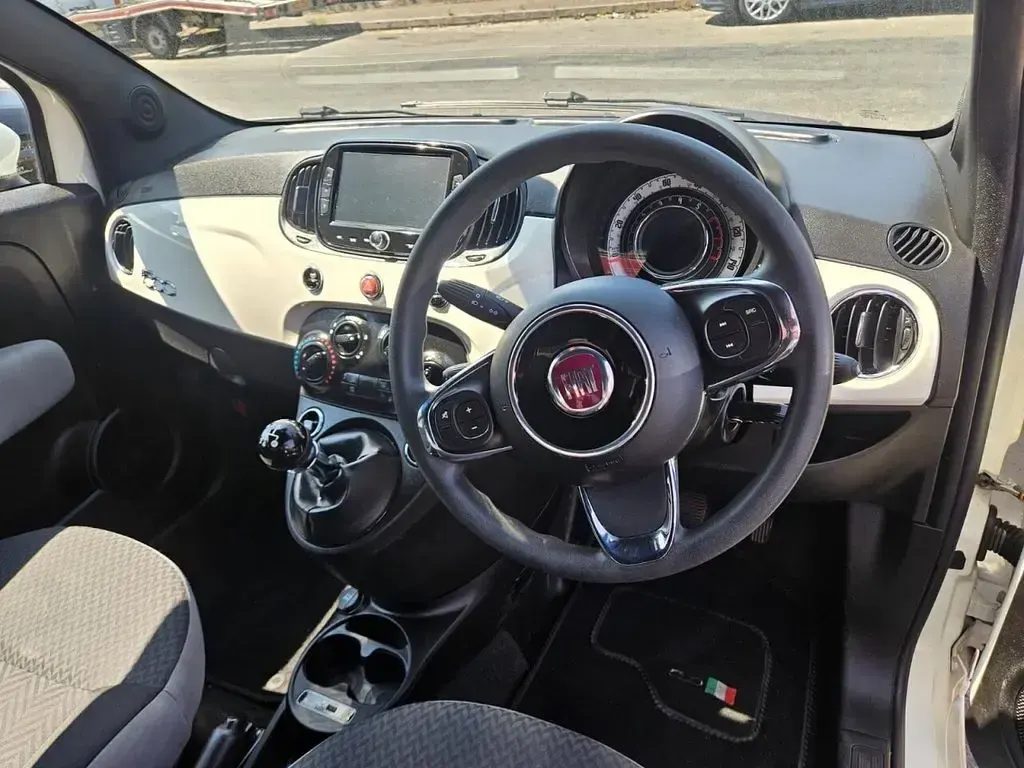 Used Fiat 500 Pop 69 HP (50 kW) 2019 White Hatchback