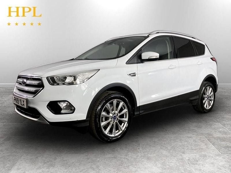 Used Ford Kuga Titanium 120 HP (88 kW) 2019 White SUV
