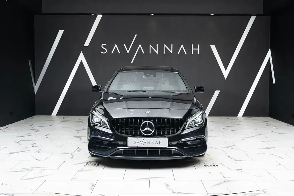Used Mercedes CLA45 AMG AMG 381 HP (280 kW) 2017 Black Coupe