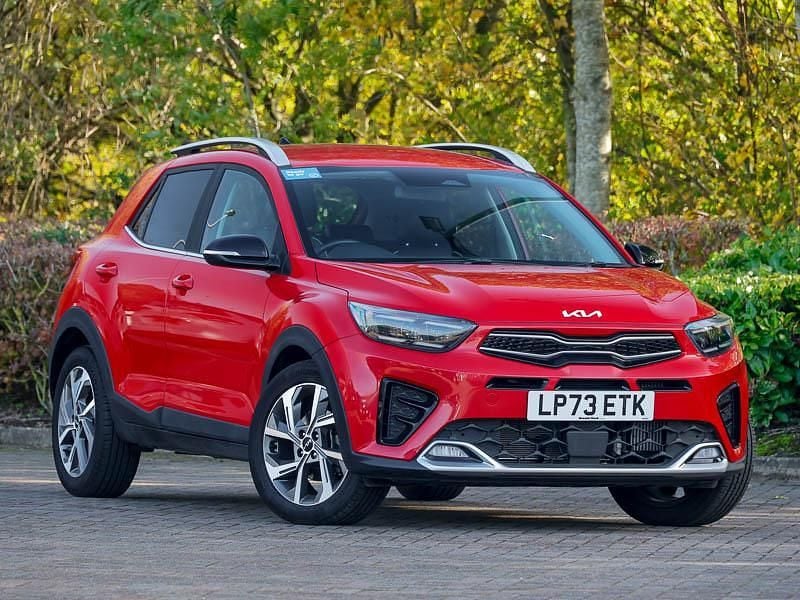 Red Used 2024 Kia Stonic GT-Line SUV | £18,998 (Fair price) - Image 1/4