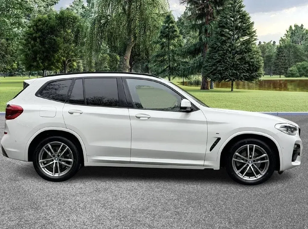 Begagnad BMW X3 M Sport 190 HK (139 kW) 2018 Vit SUV