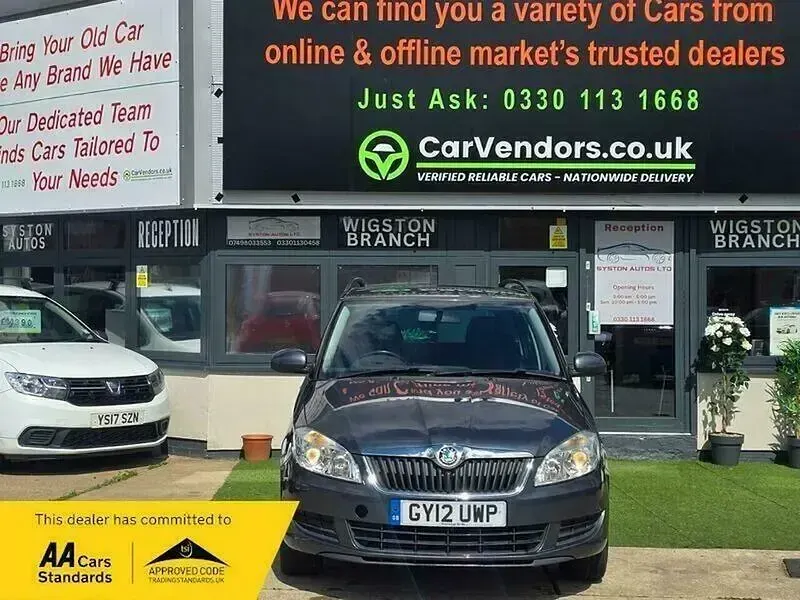 Used Skoda Fabia SE 105 HP (77 kW) 2012 Grey Estate