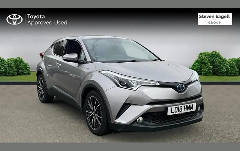 Silver Used 2018 Toyota C-HR+ SUV | £14,314 - Image 1/4
