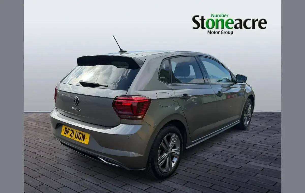 Used VW Polo R-line 110 HP (80 kW) 2021 Grey Hatchback