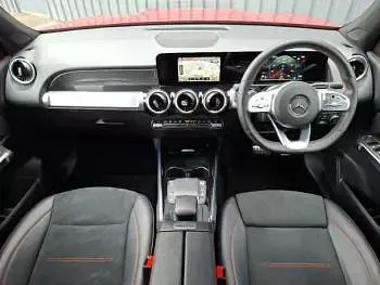 Used Mercedes GLB200 AMG line 163 HP (119 kW) 2022 Red SUV