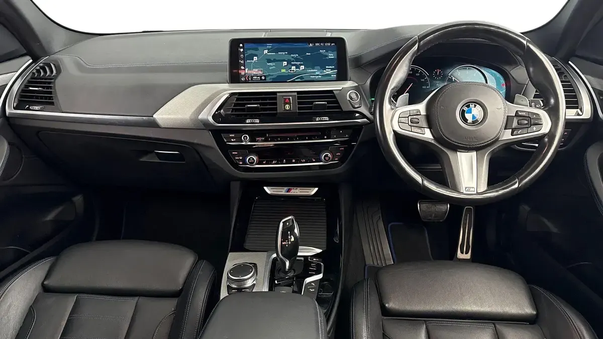 Used BMW X3 M Sport 355 HP (261 kW) 2018 Blue SUV