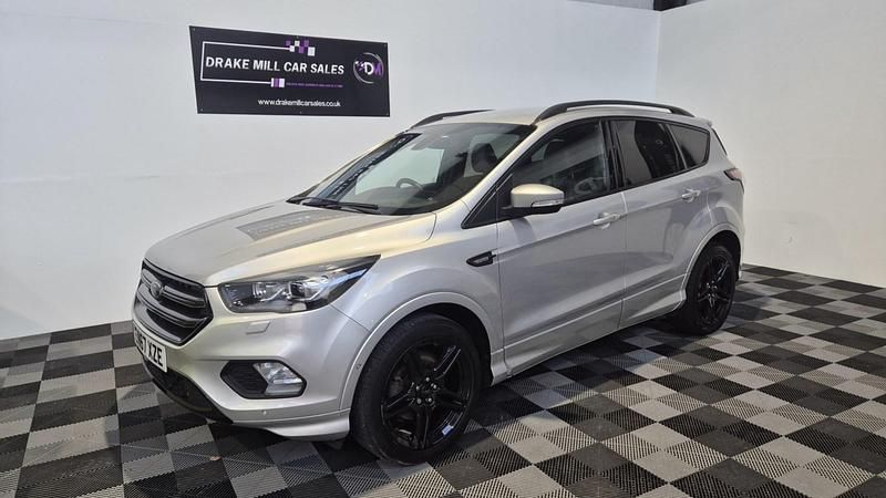 Used Ford Kuga ST-Line 150 HP (110 kW) 2018 Silver SUV