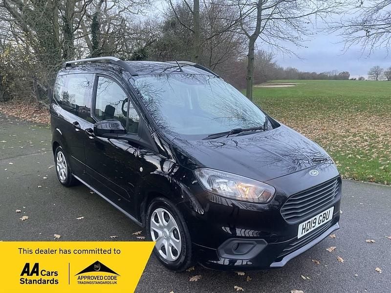 Used Ford Tourneo Courier Zetec 2019 Black MPV