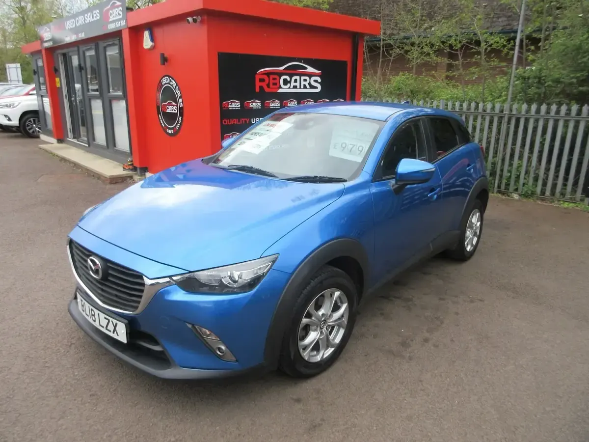 Used Mazda CX-3 105 HP (77 kW) 2018 Blue SUV