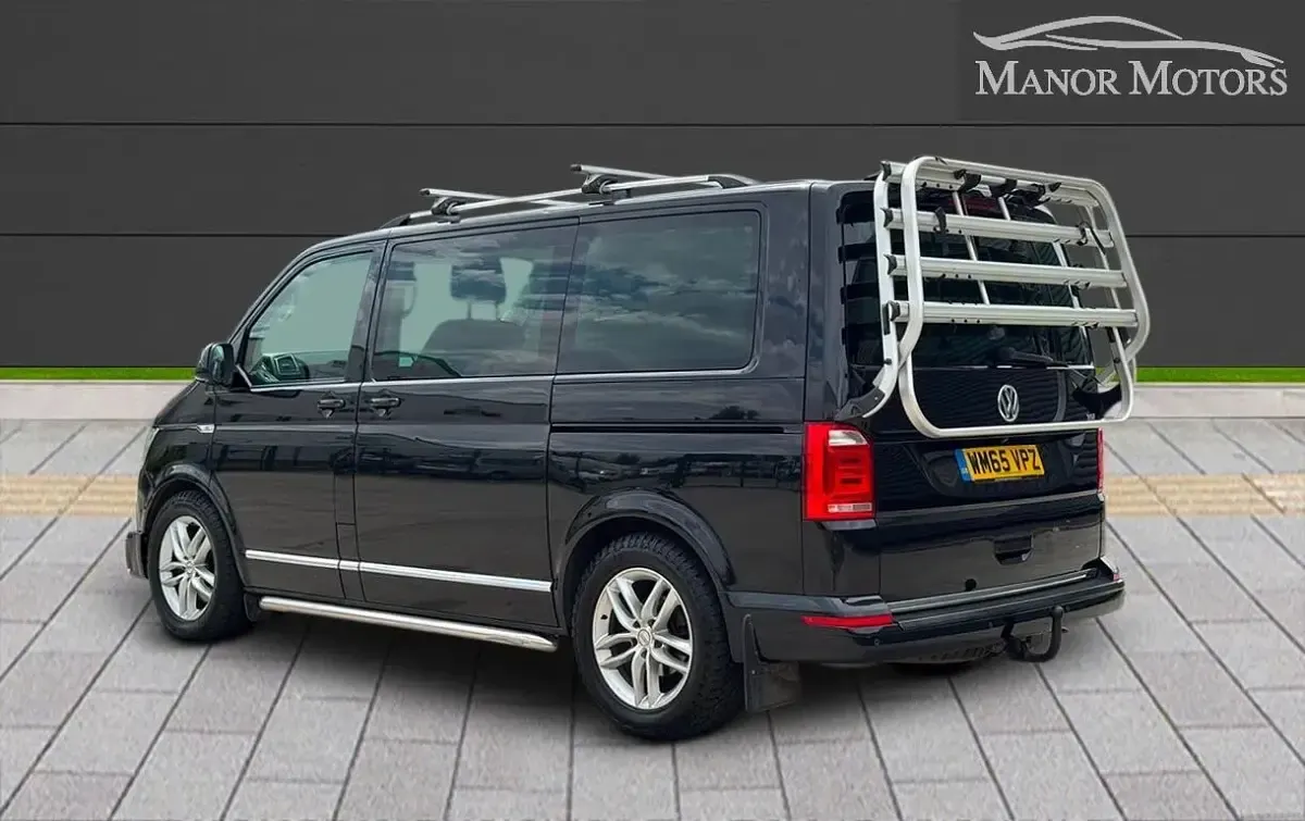 Used VW Caravelle Executive 204 HP (150 kW) 2016 Black Van