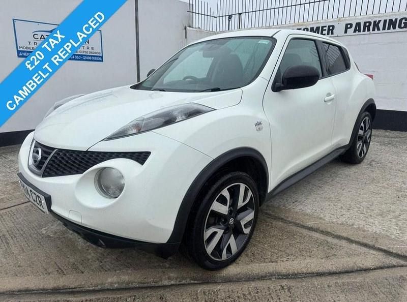 Used Nissan Juke N-TEC 110 HP (80 kW) 2014 White SUV