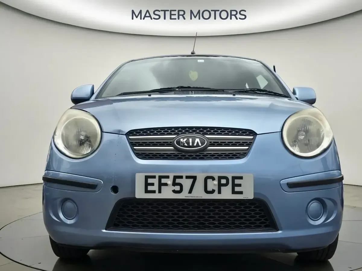 Used Kia Picanto 64 HP (47 kW) 2007 Blue Hatchback