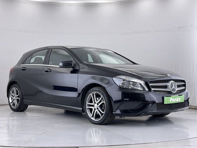 Black Used 2013 Mercedes A180 Hatchback | £8,980 (Fair price) - Image 1/3