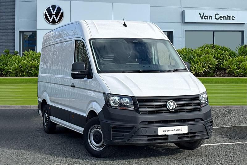Used VW Crafter S 140 HP (102 kW) 2024 White Van