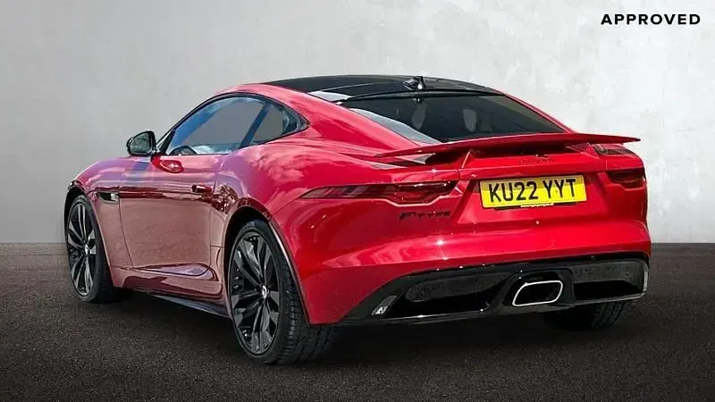 Used Jaguar F-Type R-Dynamic 300 HP (220 kW) 2022 Red Coupe