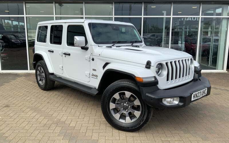White Used 2023 Jeep Wrangler Overland SUV | £42,995 (Fair price) - Image 1/4