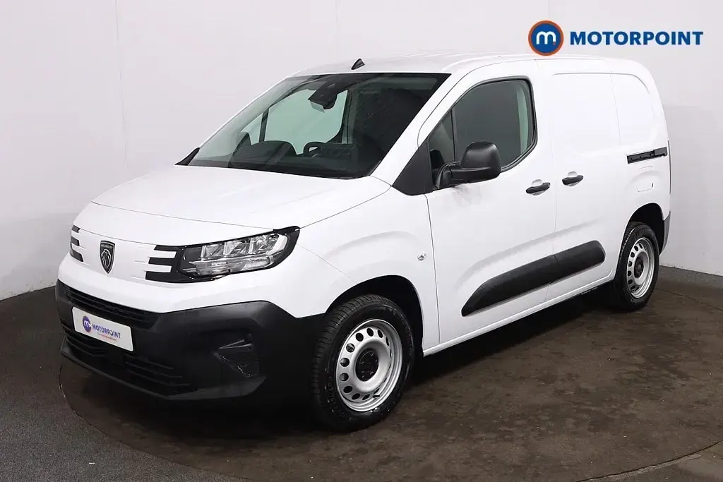 Ny Peugeot Partner 2025 Vit Minibuss