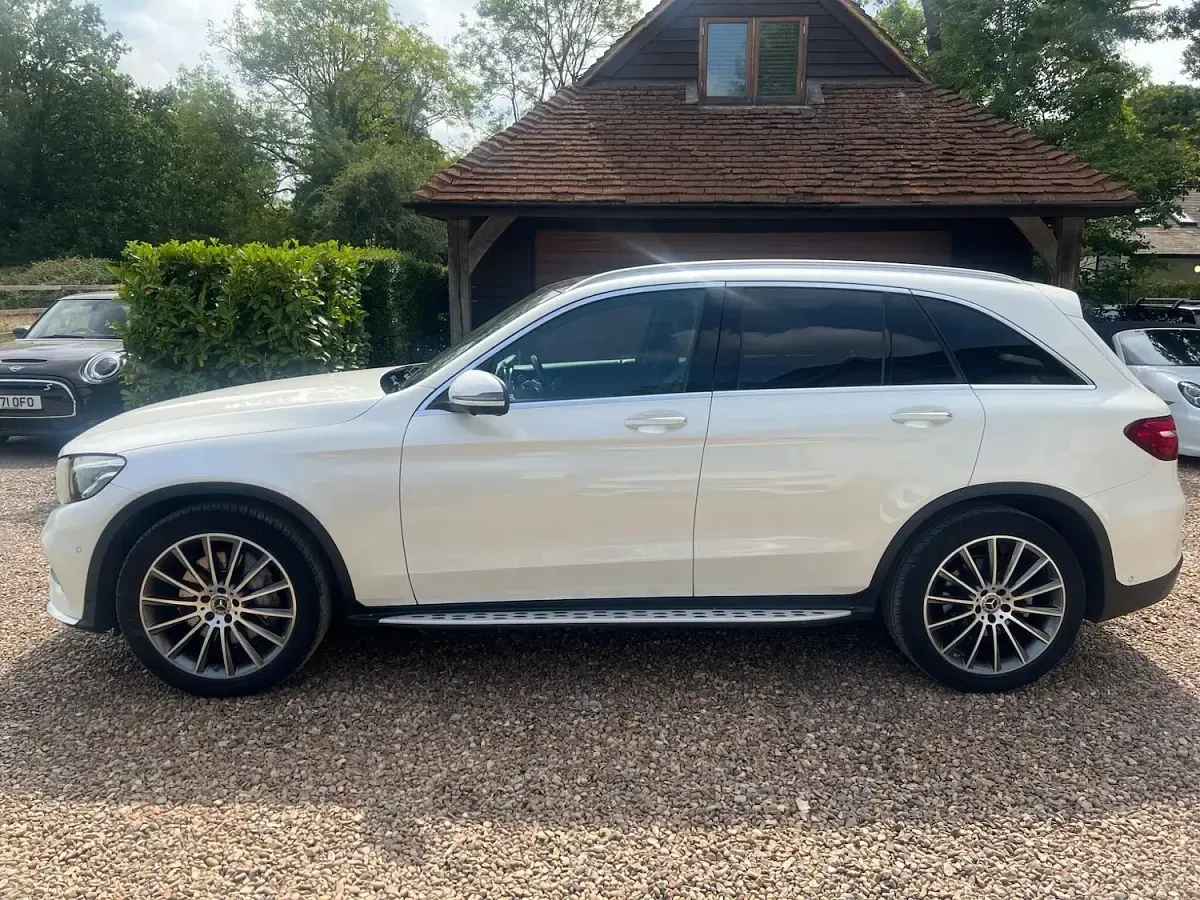 Used Mercedes GLC350 AMG line 2017 White SUV