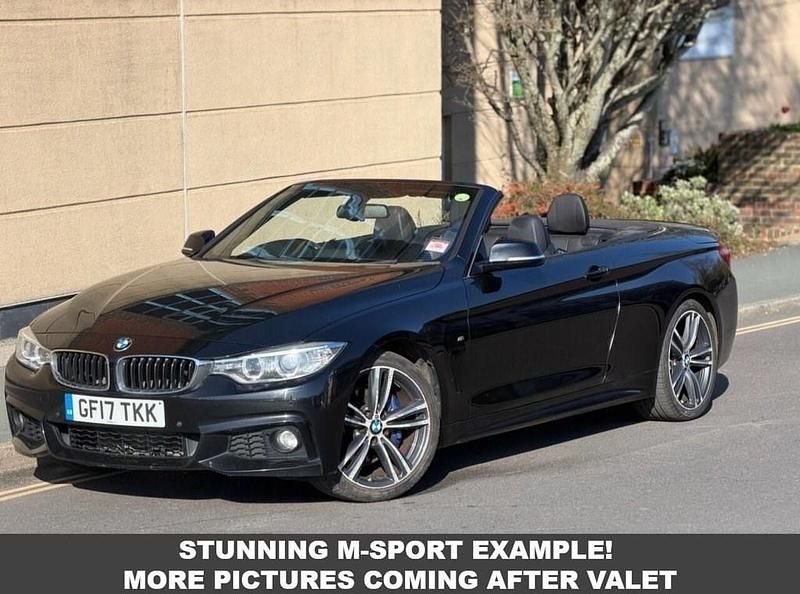 Used BMW 420 M Sport 190 HP (139 kW) 2017 Black Cabriolet