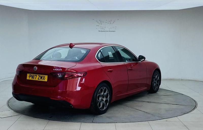 Used Alfa Romeo Giulia Super 280 HP (205 kW) 2017 Red Sedan