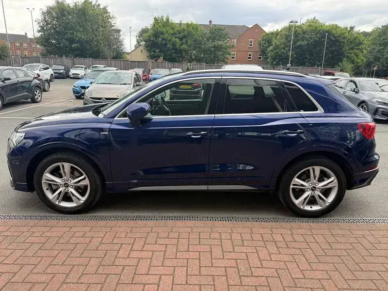 Used Audi Q3 S-Line 245 HP (180 kW) 2022 Blue SUV