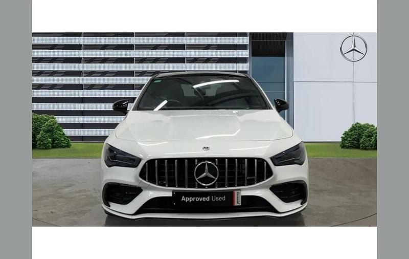 Used Mercedes CLA35 AMG Premium Plus 306 HP (225 kW) 2023 White Coupe