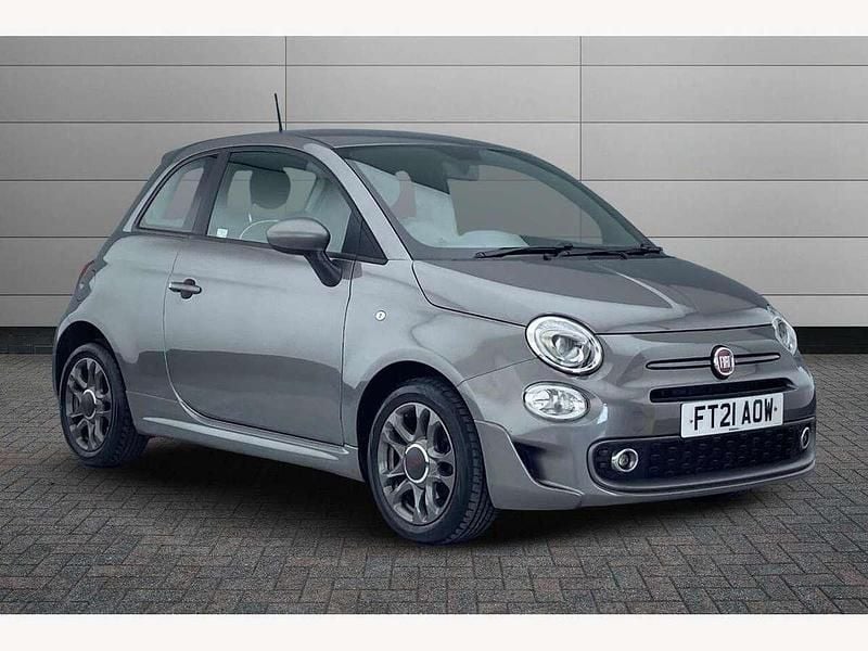 Grey Used 2021 Fiat 500 Sport Hatchback | £8,890 (Fair price) - Image 1/3