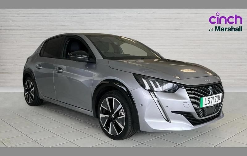 Used Peugeot e-208 GTi 100 kW (136 HP) 2021 Grey Hatchback