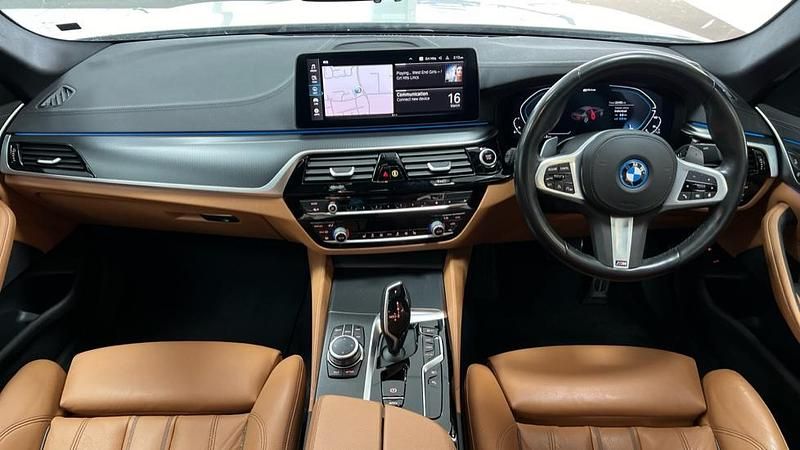 Used BMW 530e M Sport 292 HP (214 kW) 2022 White Sedan