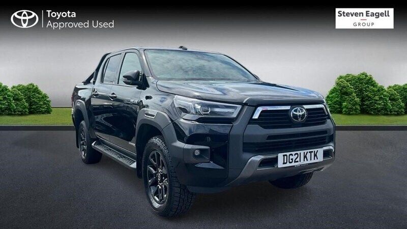 Black Used 2021 Toyota HiLux Pickup | £32,923 (Super price) - Image 1/4