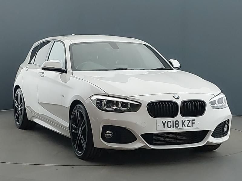White Used 2018 BMW 118 M Sport Hatchback | £13,498 (Expensive) - Image 1/4