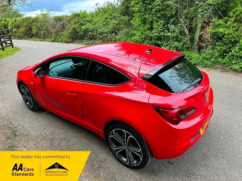 Used Vauxhall Astra GTC Edition 2015 Red Hatchback