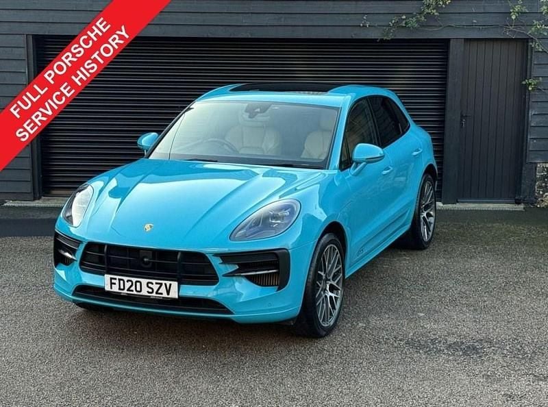Used Porsche Macan 380 HP (279 kW) 2020 Blue SUV
