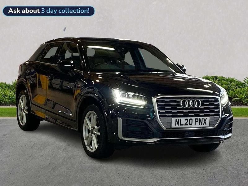 Black Used 2020 Audi Q2 S-Line SUV | £17,358 (Fair price) - Image 1/4