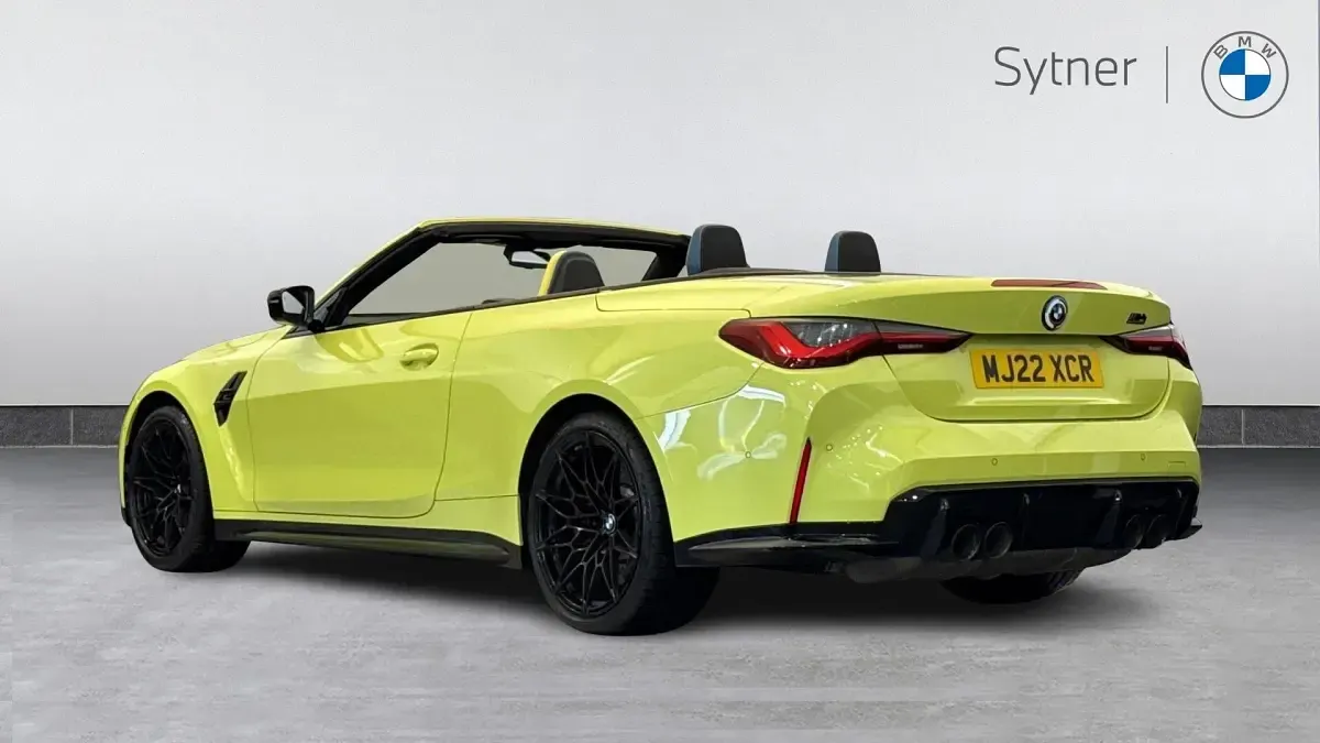 Used BMW M4 Competition Edition 503 HP (369 kW) 2022 Yellow Coupe