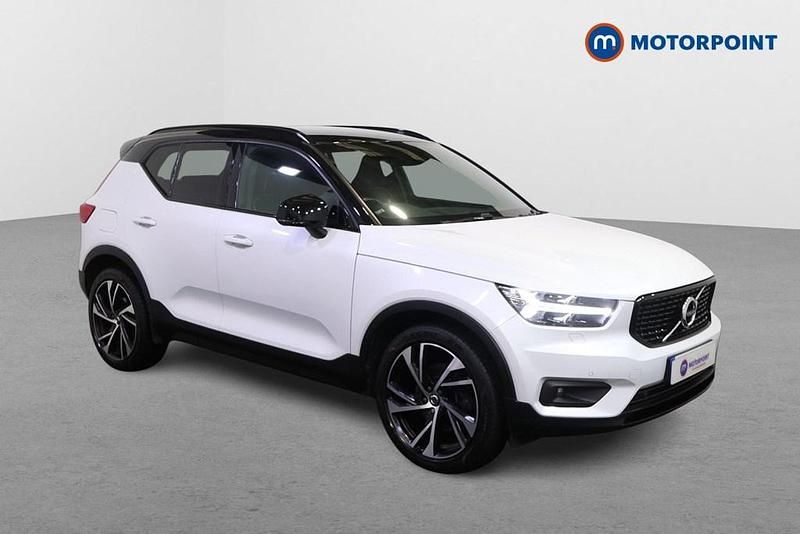 White Used 2020 Volvo XC40 R-Design Pro SUV | £28,749 (A bit pricey) - Image 1/4