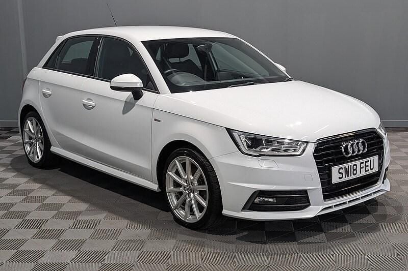 Used Audi A1 S-Line 2018 White Hatchback
