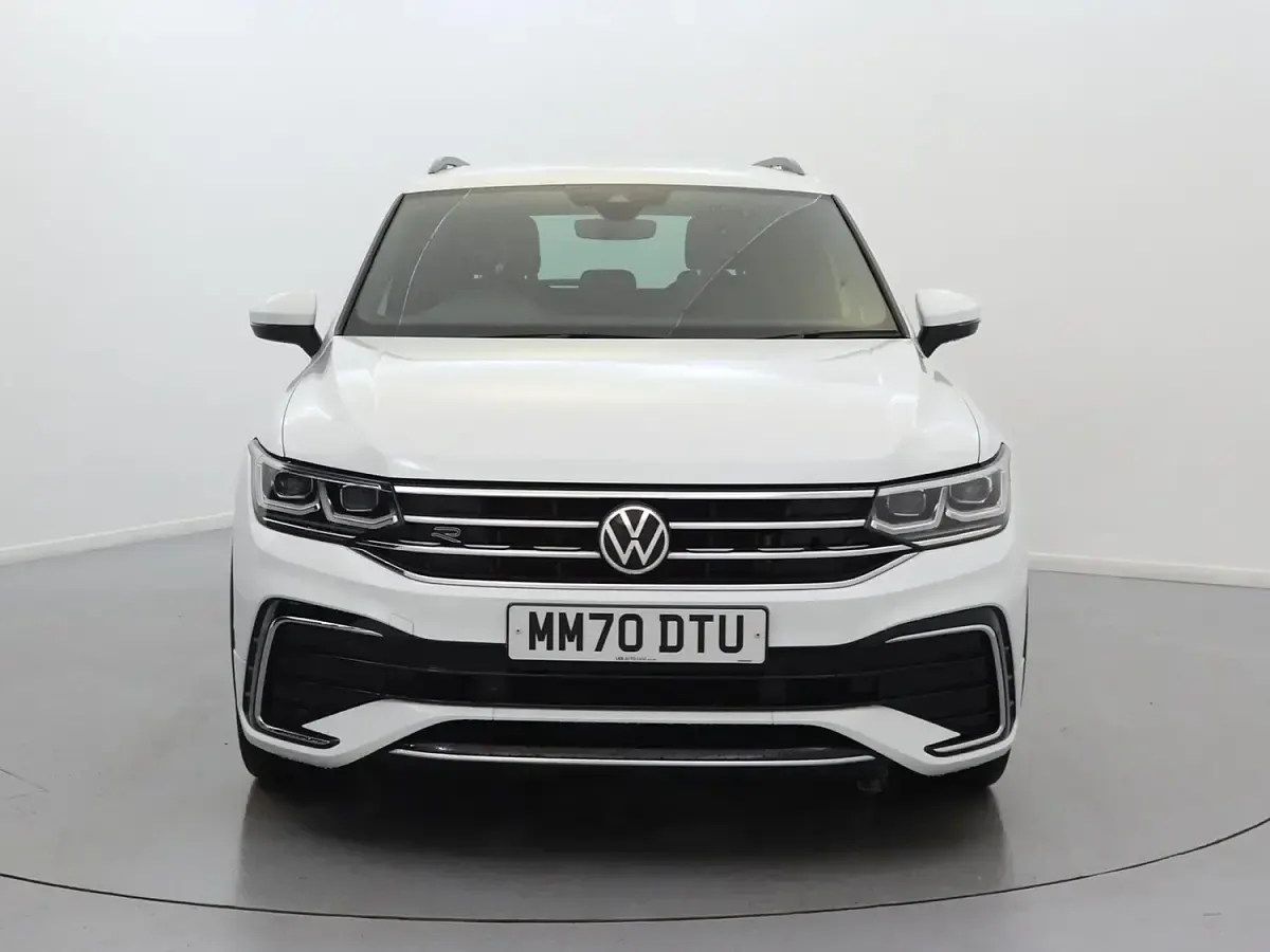 Used VW Tiguan R-line 150 HP (110 kW) 2020 White SUV