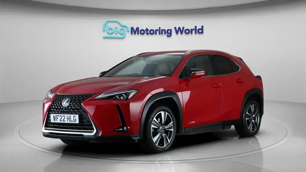 Used Lexus UX 300e 150 kW (204 HP) 2022 Red SUV