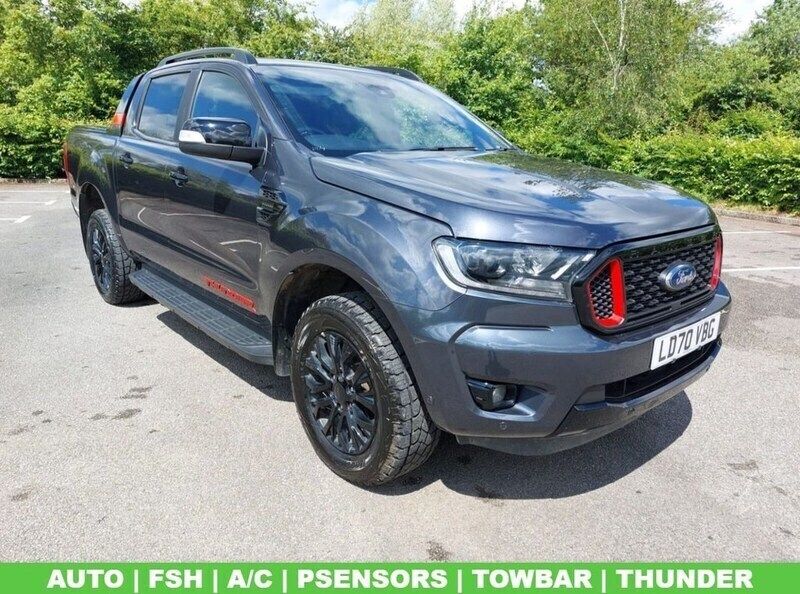 Grey Used 2019 Ford Ranger Wildtrack Pickup | £23,394 (Expensive) - Image 1/4