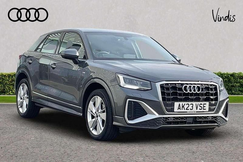 Grey Used 2023 Audi Q2 S-Line SUV | £22,500 (Fair price) - Image 1/4