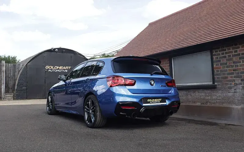 Used BMW M140 M Sport 340 HP (250 kW) 2019 Blue Hatchback